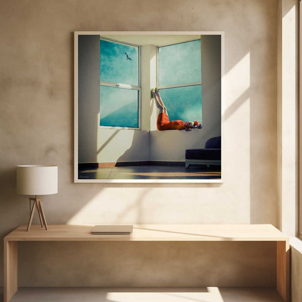 Tablou înramat „room with a view” de ambra