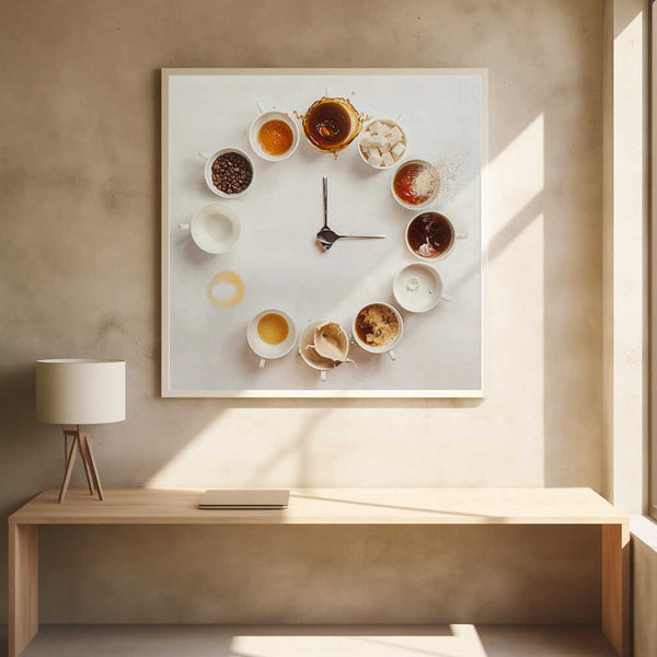 Tablou înramat „It's Always Coffee Time” de Dina Belenko