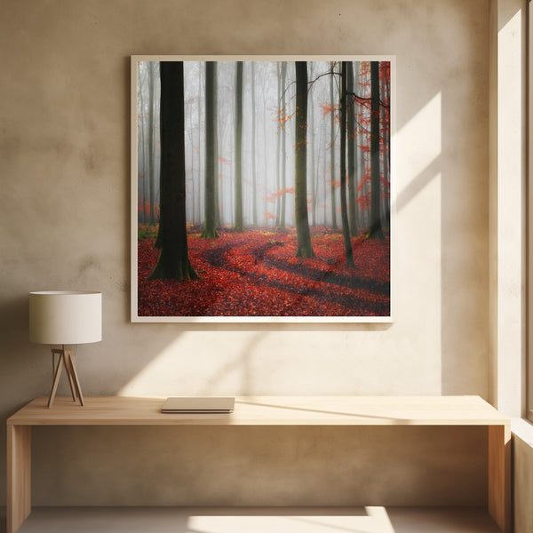 Tablou înramat „Autumnal Tracks” de Carsten Meyerdierks