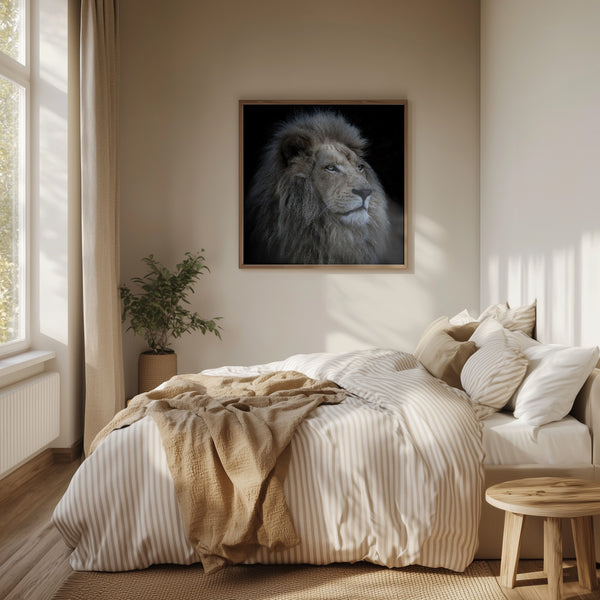 Tablou înramat „Proud Lion” de Louise Wolbers