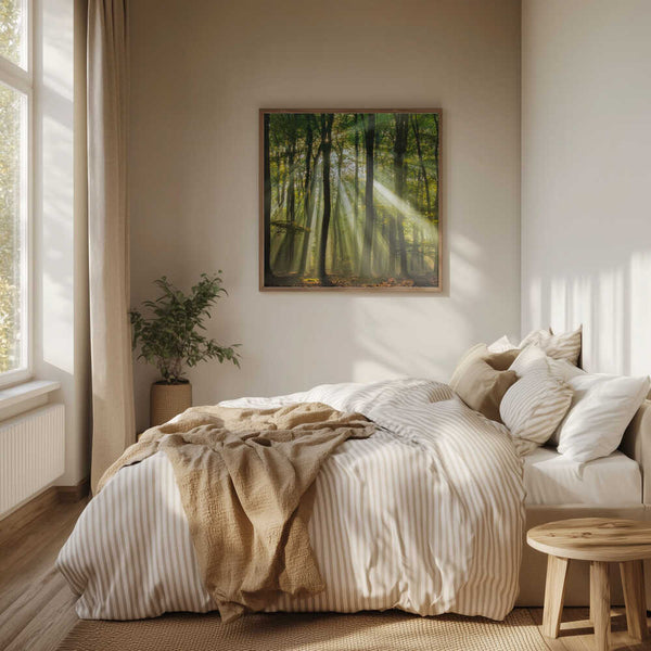 Tablou înramat „Sunny start to the day ........” de Piet Haaksma