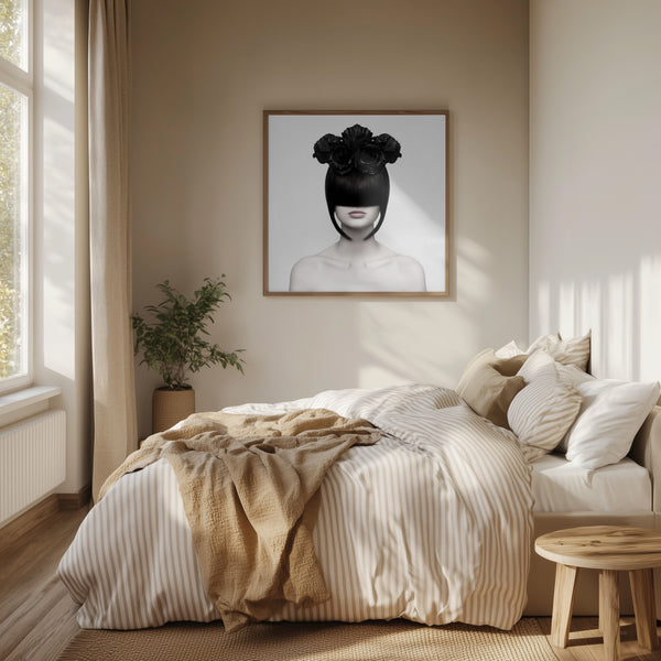 Tablou înramat „Black Widow” de Martina Nemcekova EP