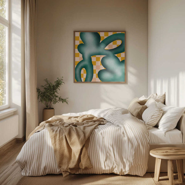 Tablou înramat „Colorful Geometric Patterns” de Little Dean