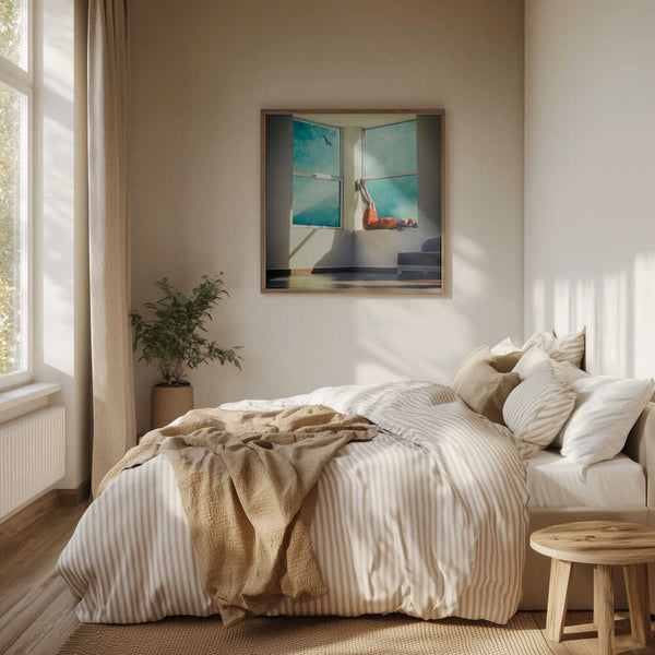 Tablou înramat „room with a view” de ambra