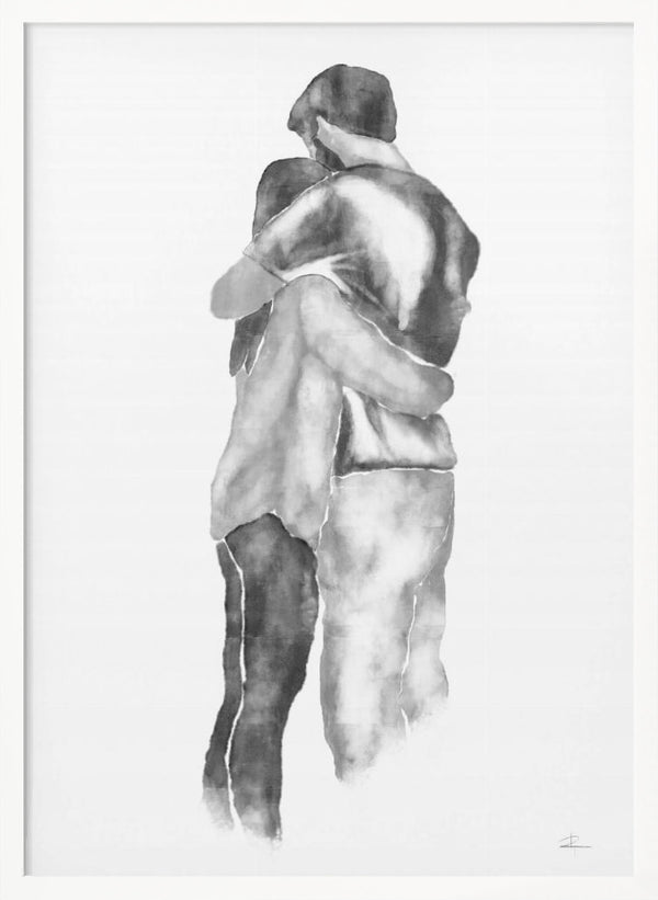Tablou înramat „Embrace” de Pictufy Studio II