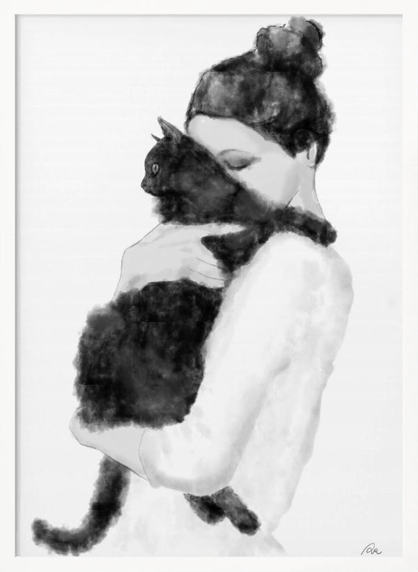 Tablou înramat „Cat Lover” de Pictufy Studio II