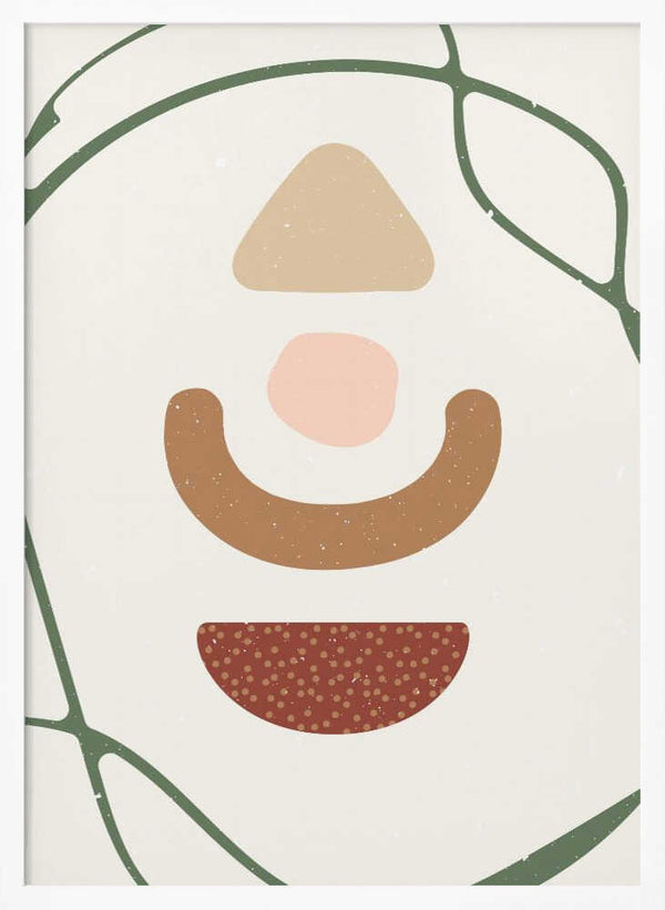 Tablou înramat „Abstract composition 10” de NKTN