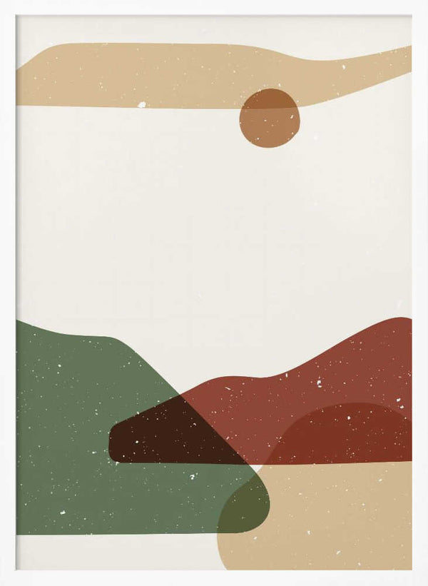 Tablou înramat „Abstract composition 13” de NKTN