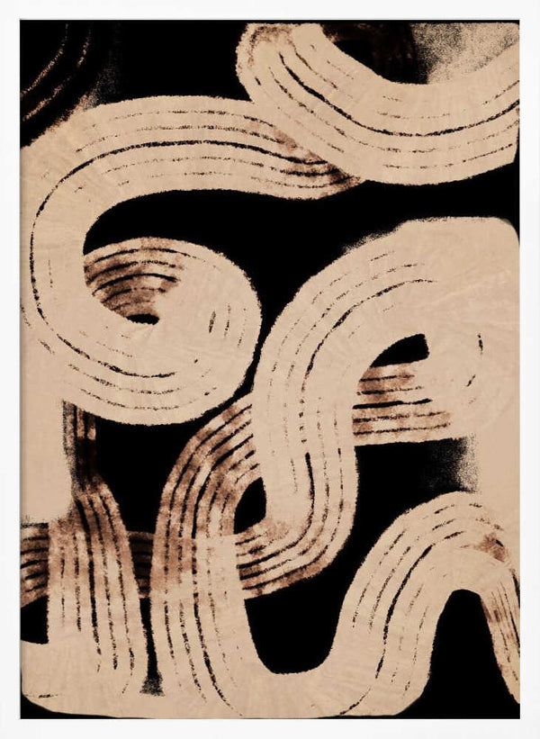 Tablou înramat „Fluid Rhythms” de Treechild