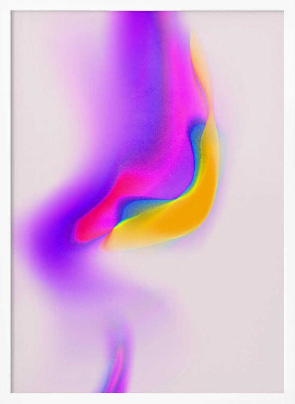 Tablou înramat „Neon Whirl” de Treechild