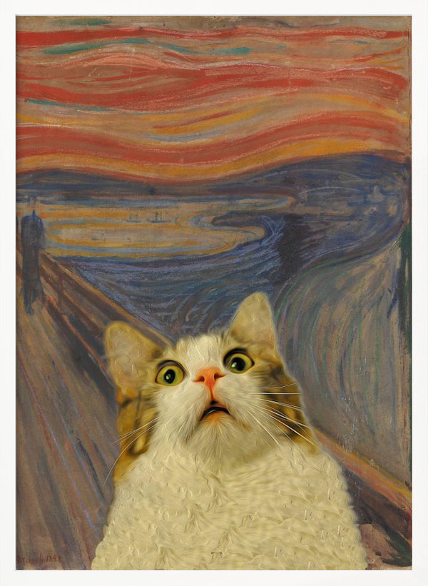 Tablou înramat „The Meow 02” de Artelele