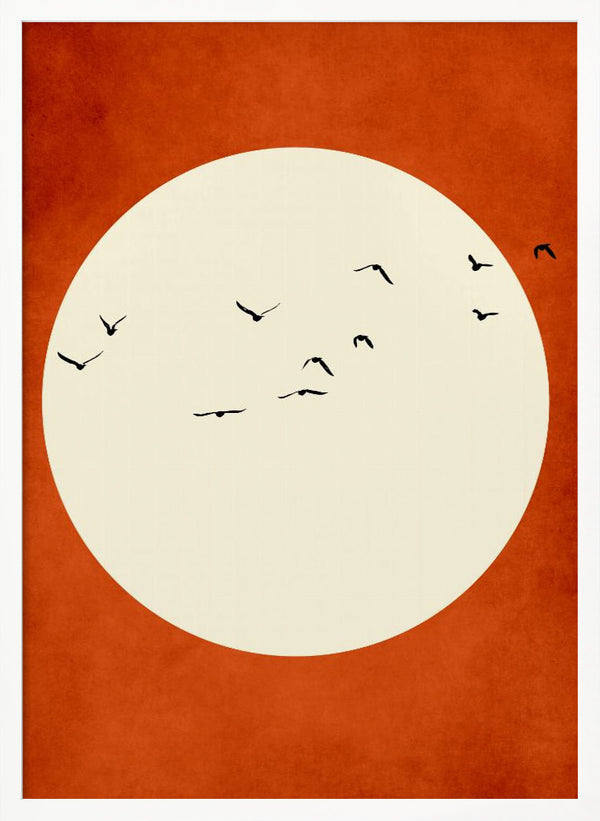 Tablou înramat „Warming Feelings” de Kubistika