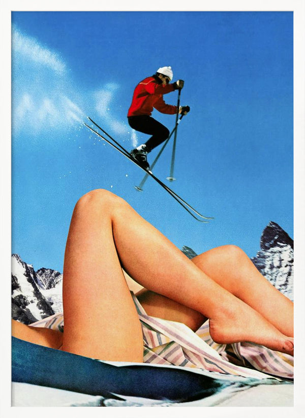 Tablou înramat „The Big Jump” de Taudalpoi