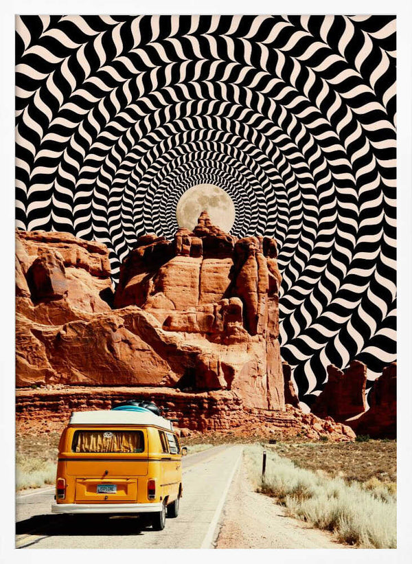 Tablou înramat „The Real Road Trip” de Taudalpoi