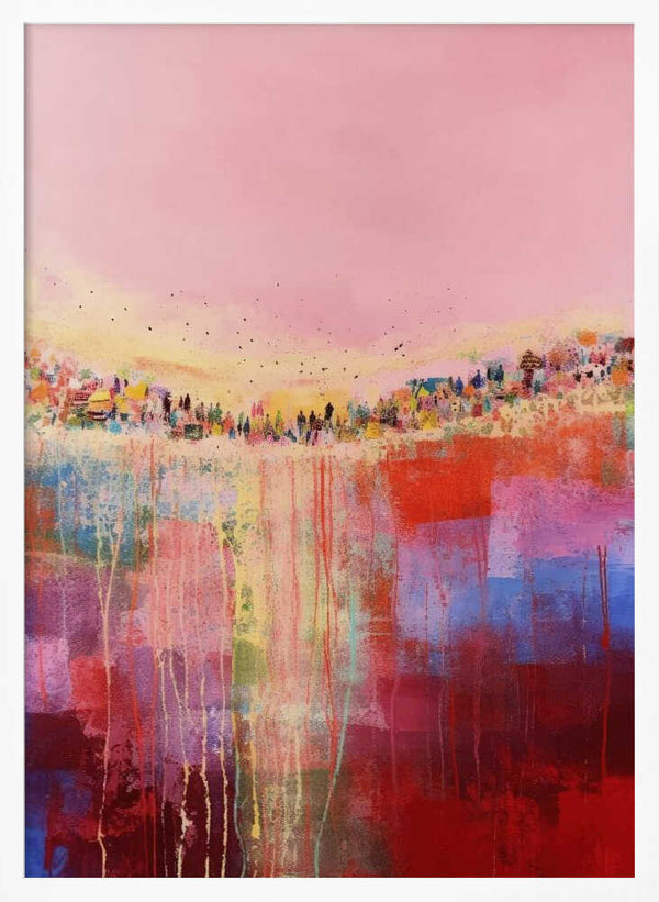 Tablou înramat „Dreamy Horizon” de Treechild