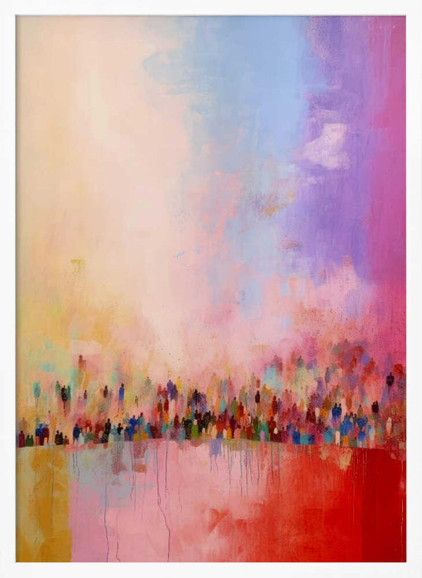 Tablou înramat „Colorful Haze” de Treechild