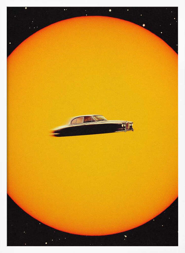 Tablou înramat „Space Chase” de Taudalpoi