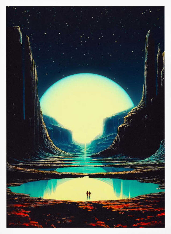 Tablou înramat „Never Lost With You” de Taudalpoi