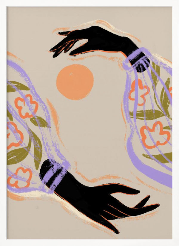 Tablou înramat „Embrace The Sun” de Arty Guava