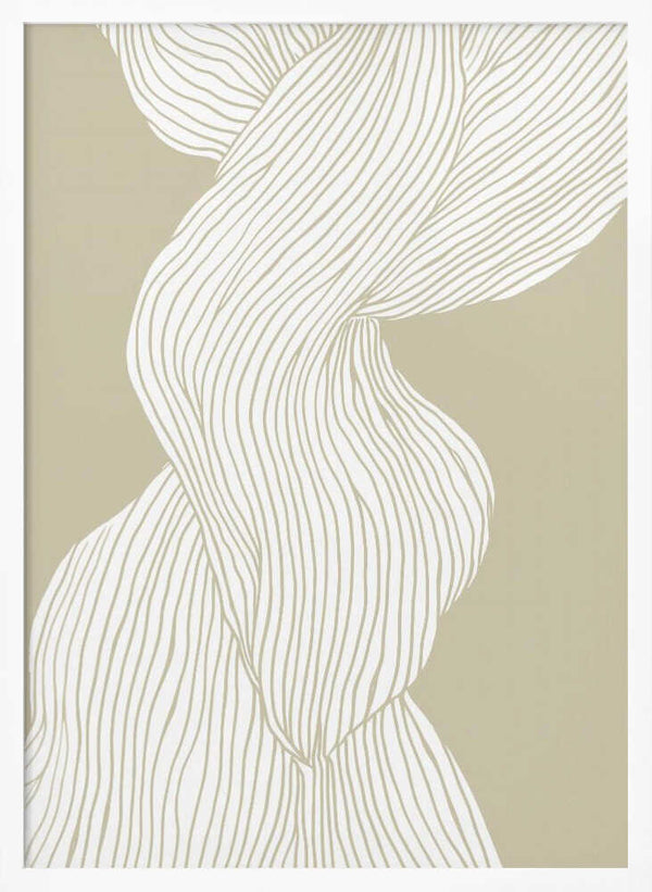 Tablou înramat „Contours of Grace” de Treechild