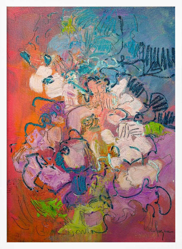 Tablou înramat „Floral Dreamscape” de Dorothy Fagan