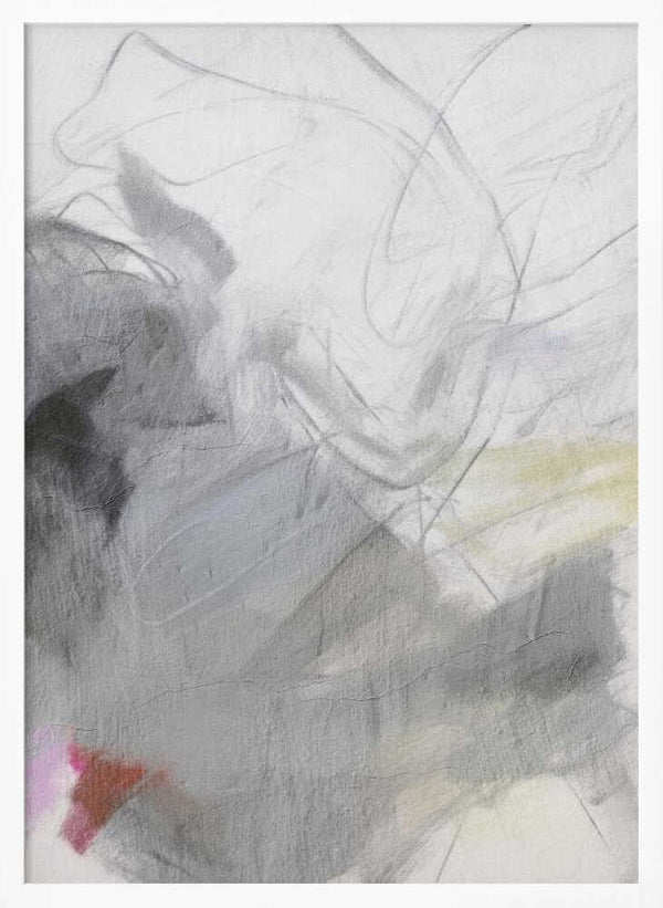 Tablou înramat „Action painting I” de Alma