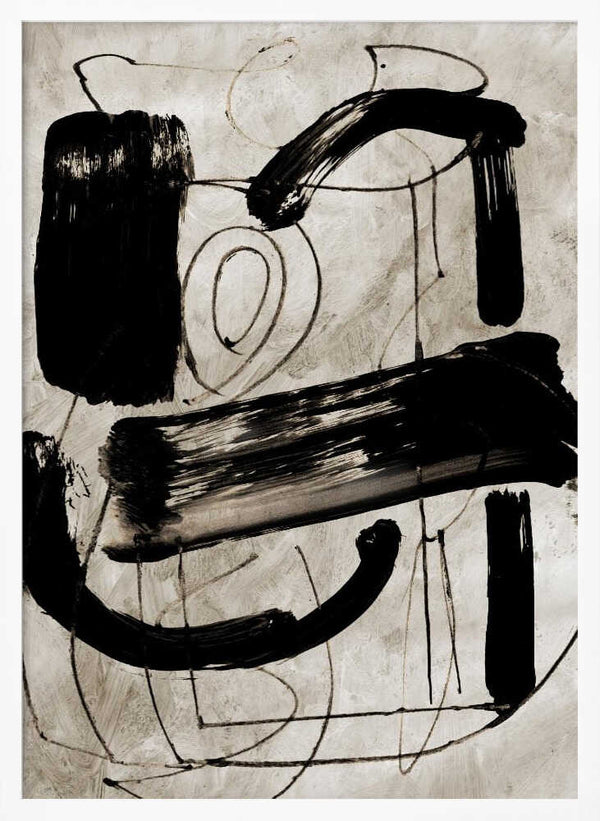 Tablou înramat „Vintage Abstract” de Dan Hobday