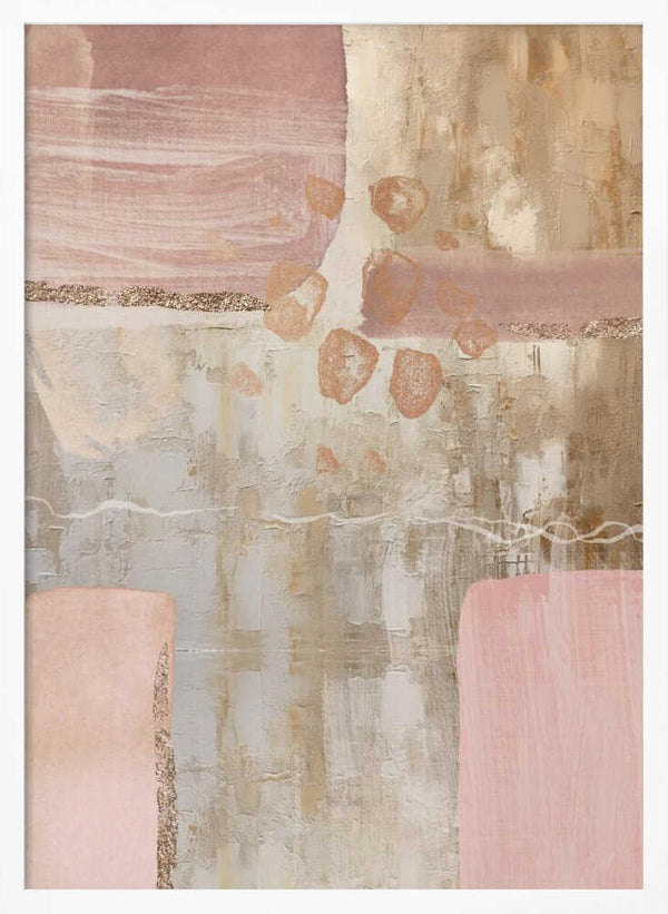 Tablou înramat „Glorious pink-3” de Sally Ann Moss