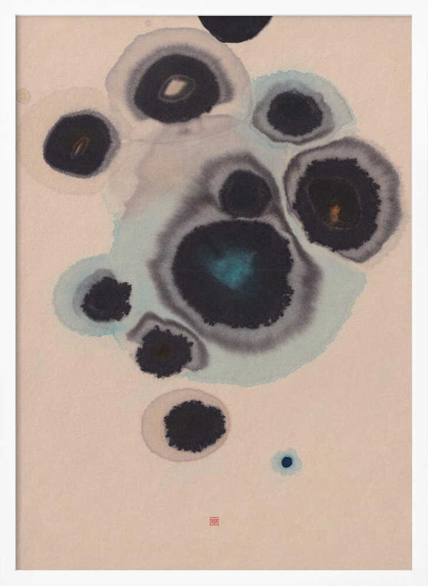 Tablou înramat „Study N°10 | Living Stones” de Thoth Adan