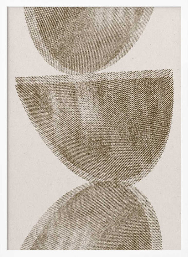 Tablou înramat „Curved Reflections” de THE MIUUS STUDIO