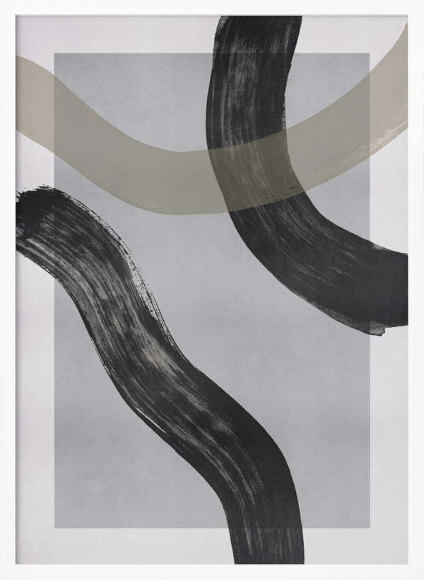 Tablou înramat „Lines and Shapes 2” de Mareike Böhmer