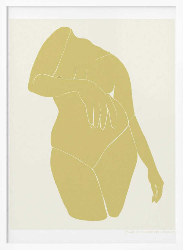 Tablou înramat „P&c Figure#6 Copy 2” de Jenny Liz Rome