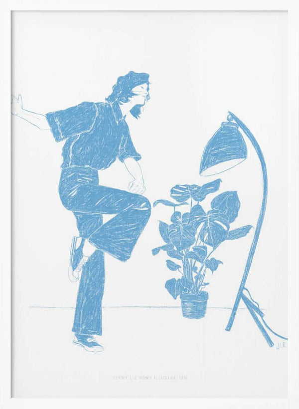 Tablou înramat „Jlr Dancing4 Copy” de Jenny Liz Rome