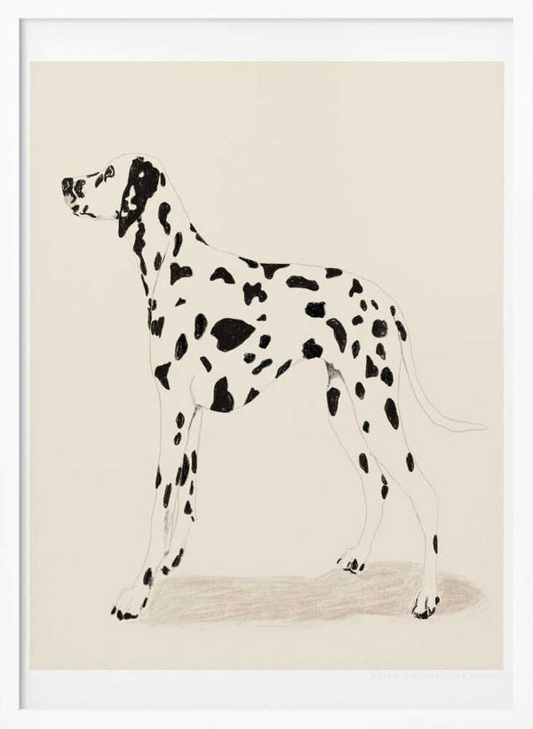 Tablou înramat „Pandc Dalmation” de Jenny Liz Rome