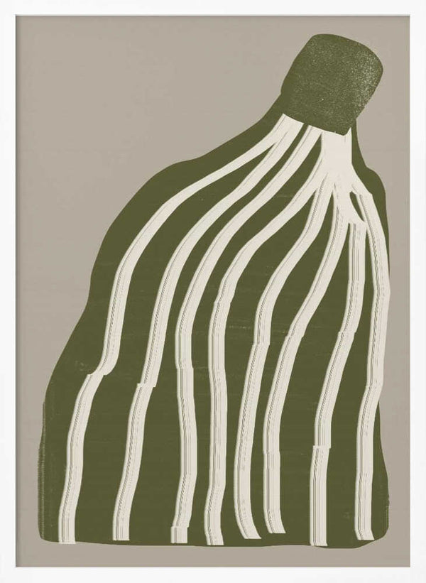 Tablou înramat „Modern Flower” de THE MIUUS STUDIO