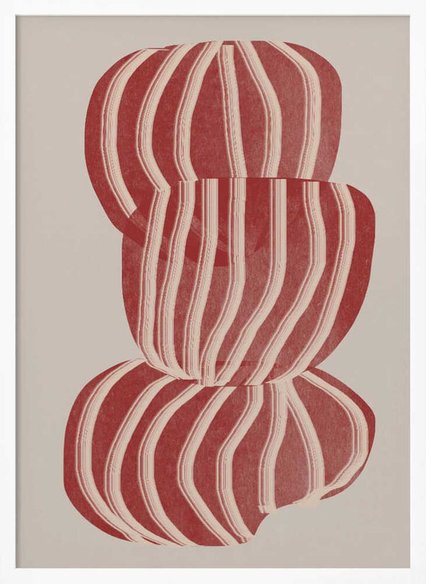 Tablou înramat „Striped Balance” de THE MIUUS STUDIO