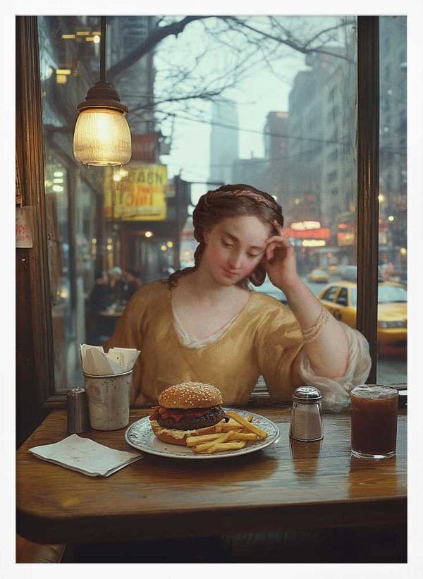 Tablou înramat „Diner disappointment” de Dikhotomy