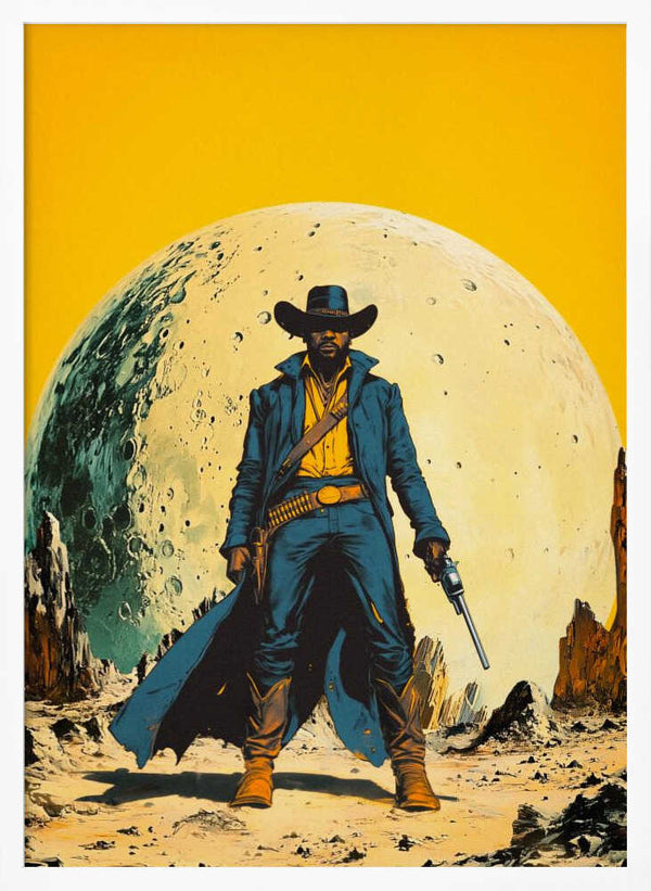 Tablou înramat „Yellow Justice” de Taudalpoi