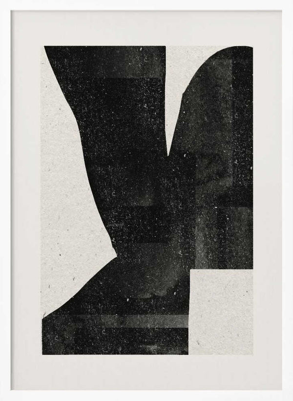 Tablou înramat „Dark Silhouette Form” de THE MIUUS STUDIO