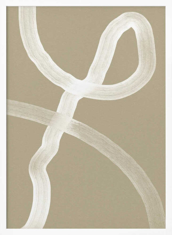 Tablou înramat „Fluid Pathways” de Treechild