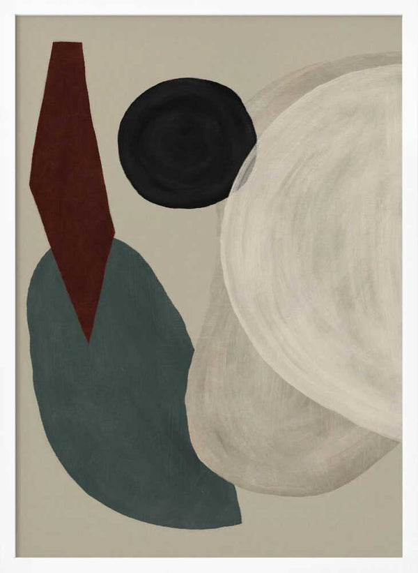 Tablou înramat „Geometric Harmony” de Treechild