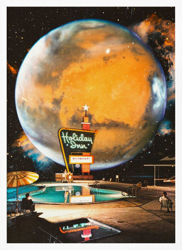 Tablou înramat „The Space Hotel” de Taudalpoi