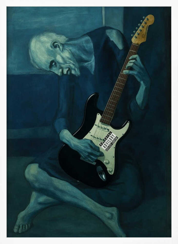 Tablou înramat „The Old Rocker” de Dikhotomy