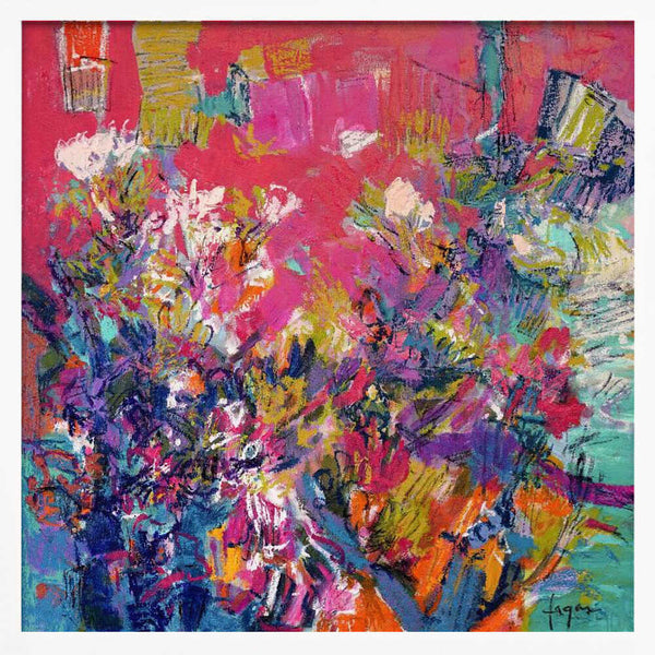 Tablou înramat „Radiant Floral Harmony” de Dorothy Fagan