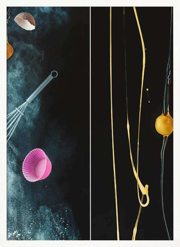 Tablou înramat „Kitchen mess” de Dina Belenko