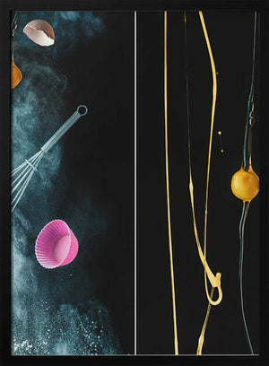 Tablou înramat „Kitchen mess” de Dina Belenko