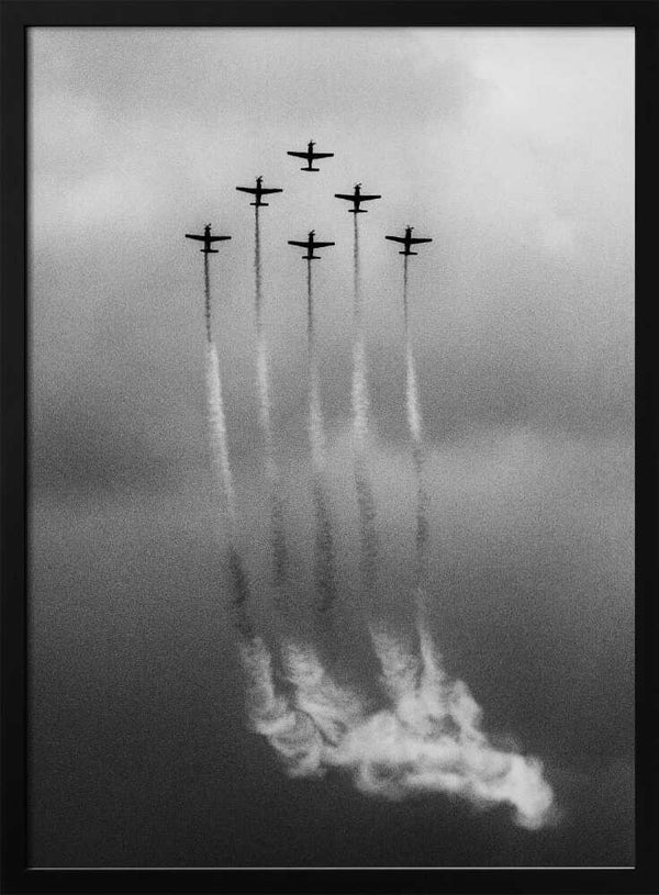 Tablou înramat „Six on Cloud” de Antonyus Bunjamin (Abe)