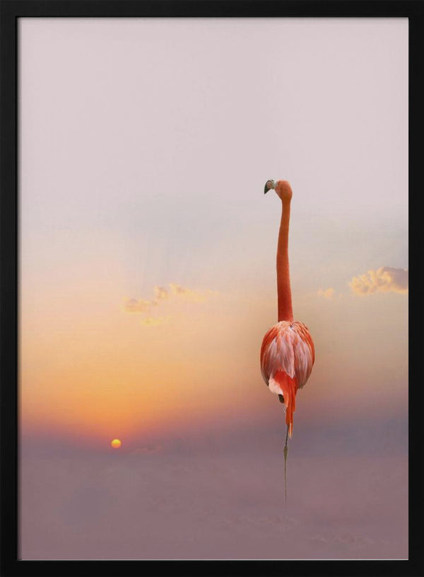 Tablou înramat „sunset ...” de Anna Cseresnjes