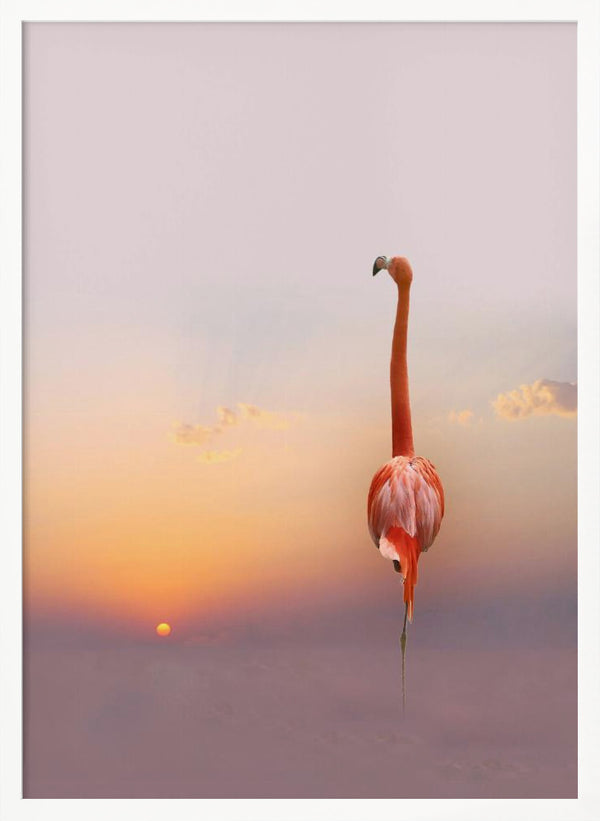 Tablou înramat „sunset ...” de Anna Cseresnjes