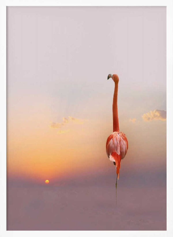 Tablou înramat „sunset ...” de Anna Cseresnjes